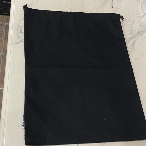 Black Drawstring Bag - Picture 1 of 7